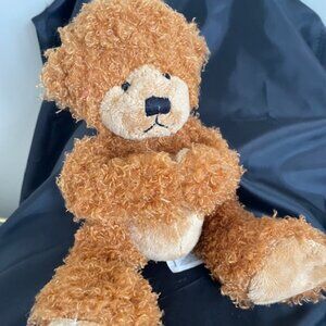 RUSS BERRIE ホワイトベア ピンクパープル ピエロ インポート未使用品 RUSS BERRIE ホワイトベア ピンクパープル ピエロ インポート未使用品